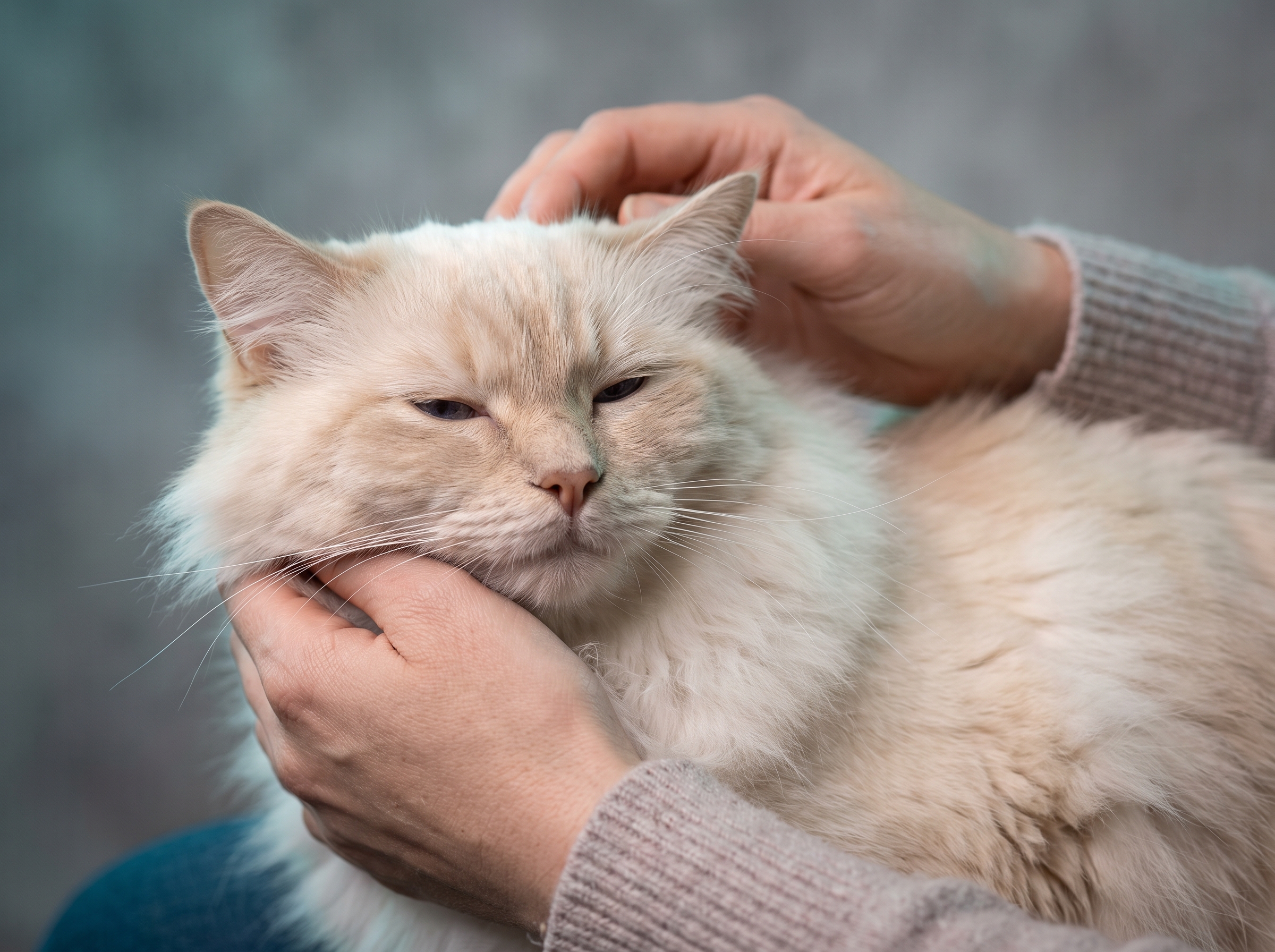 Gentle feline behavioral recovery